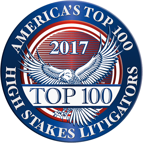 America's Top 100 High Stakes Litigators 2017