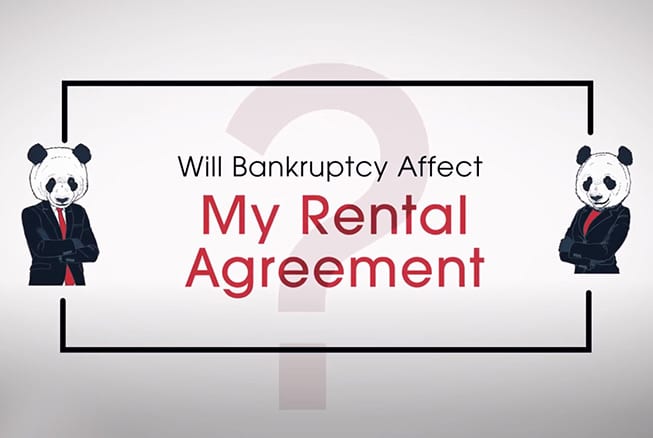 Will bankruptcy affect my rental agreement